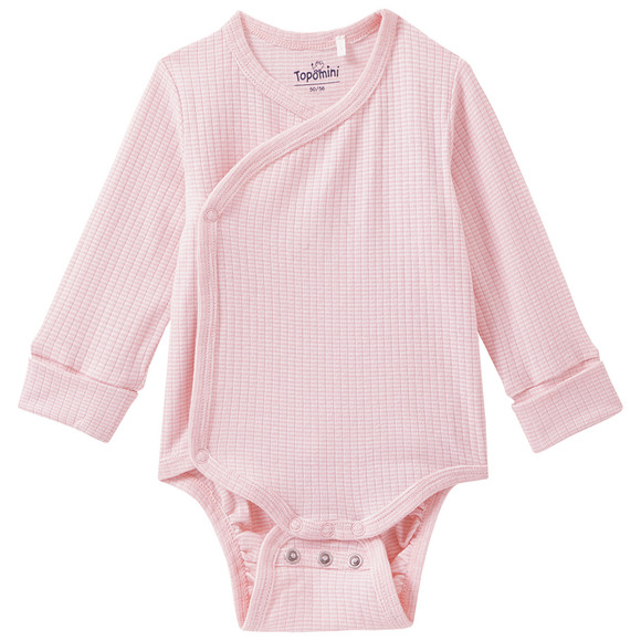 Newborn Wickelbody mit Rippstruktur