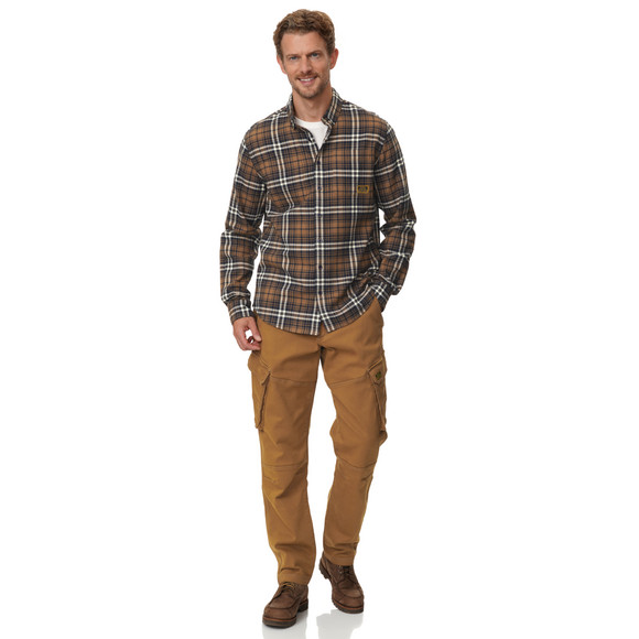 Herren Flanellhemd im Karo-Look