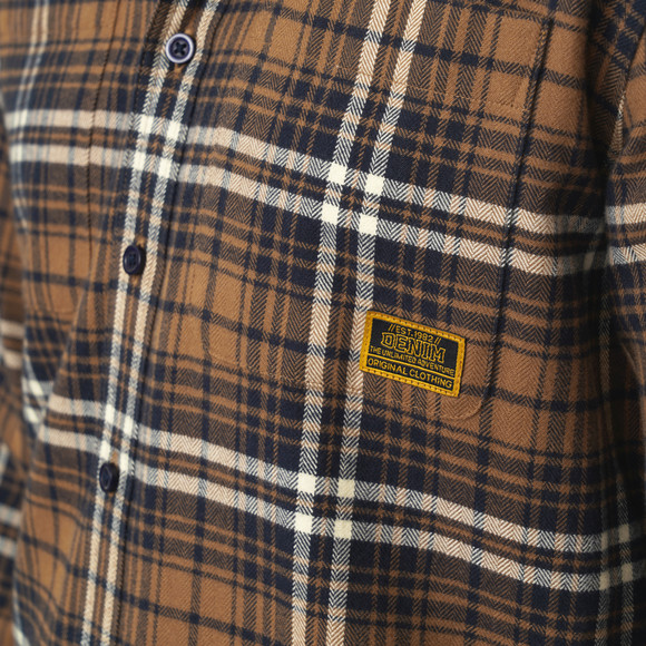Herren Flanellhemd im Karo-Look