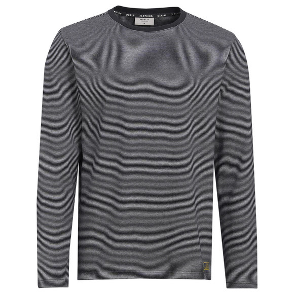 Herren Langarmshirt mit Streifen