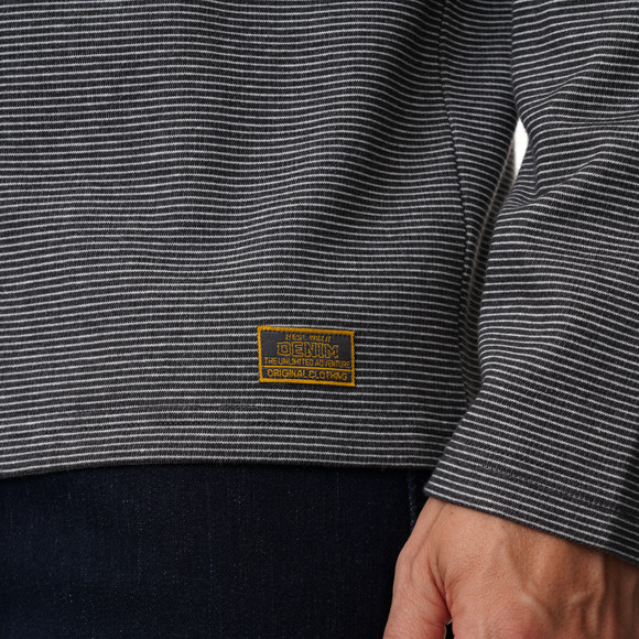 Herren Langarmshirt mit Streifen