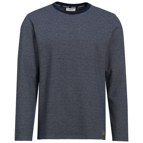 Herren Langarmshirt mit Streifen