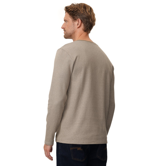 Herren Langarmshirt mit Streifen