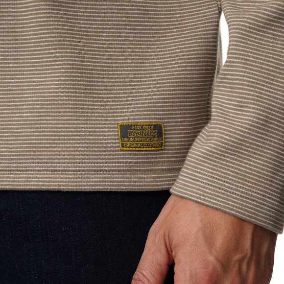 Herren Langarmshirt mit Streifen