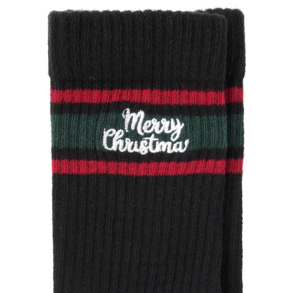 1 Paar Herren Weihnachtssocken mit Stickerei