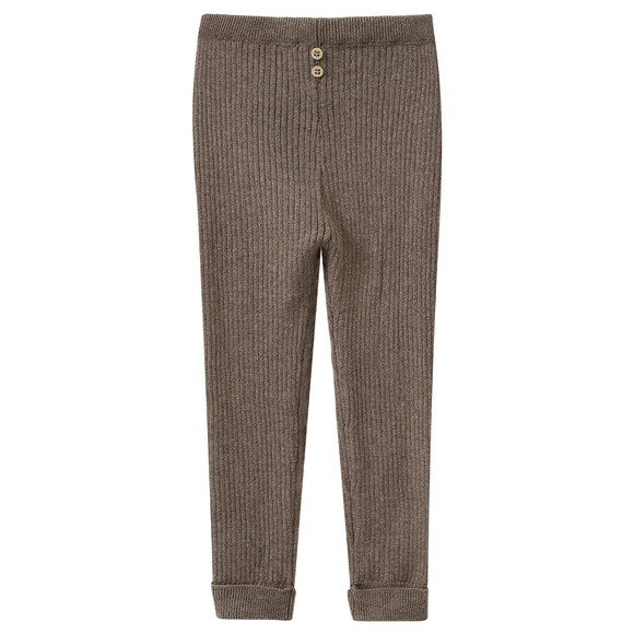 Baby Strickleggings mit Rippstruktur