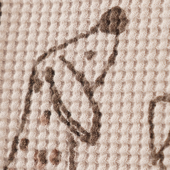 Baby Langarmshirt mit Waffelstruktur