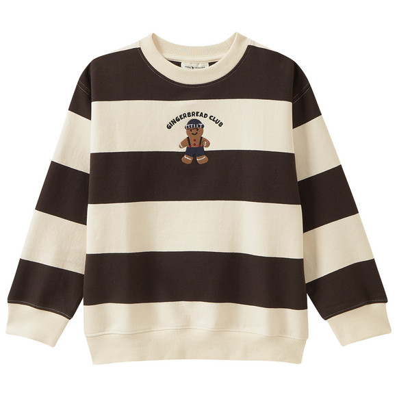 Jungen Sweatshirt mit Blockstreifen