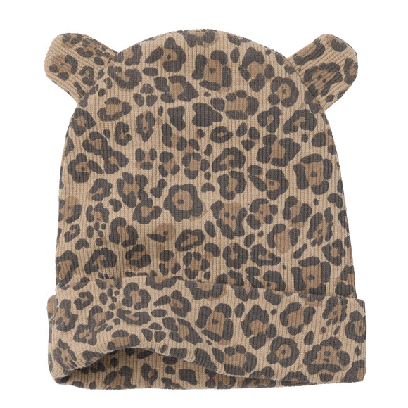 Baby Mütze mit Leo-Print