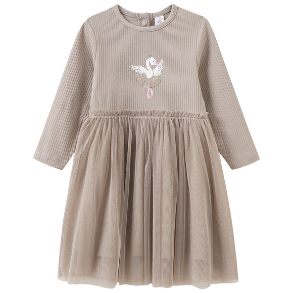 Mädchen Kleid mit Tüllrock