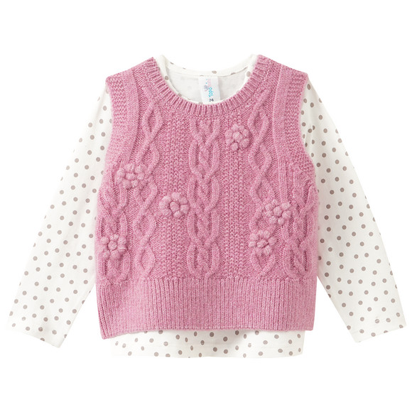 Baby Set mit Pullunder und Shirt