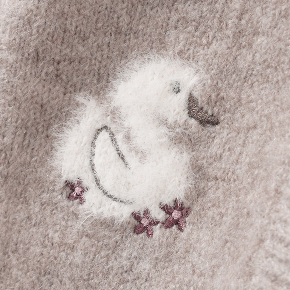 Newborn Strickoverall mit Knopfleiste