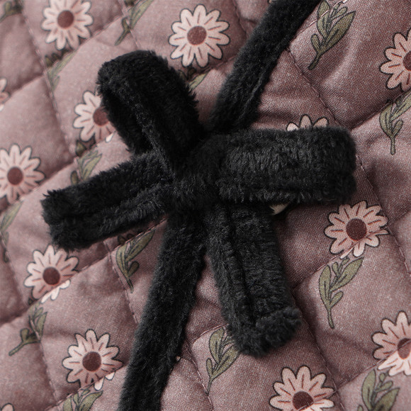 Mädchen Weste mit Samt-Details