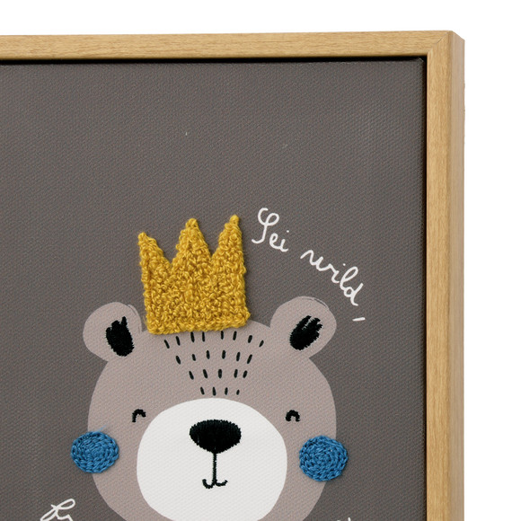 Wandbild mit Bären-Motiv