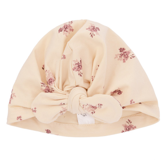 Newborn Mütze mit Schleife