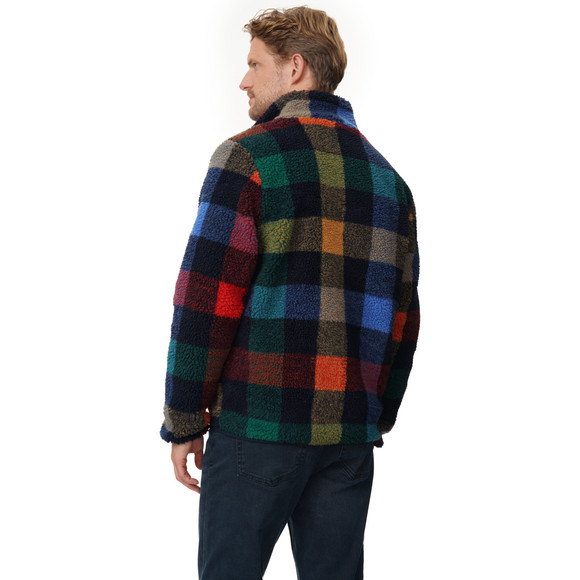 Herren Teddyjacke bunt kariert