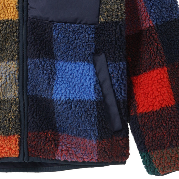 Jungen Teddyjacke bunt kariert