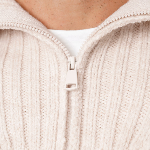 Herren Strickpullover im Troyer-Style