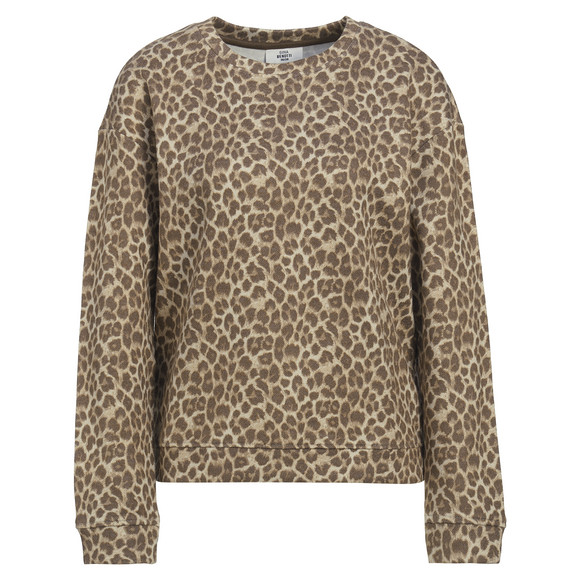 Damen Loungewear-Shirt im Leo-Look