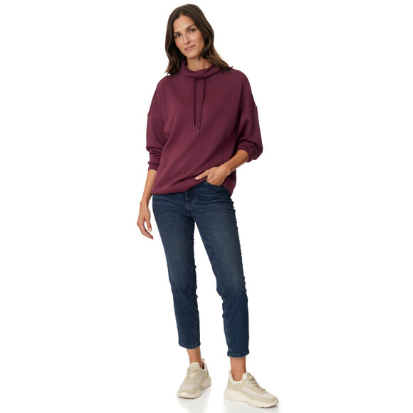 Damen Modal-Shirt mit Stehkragen