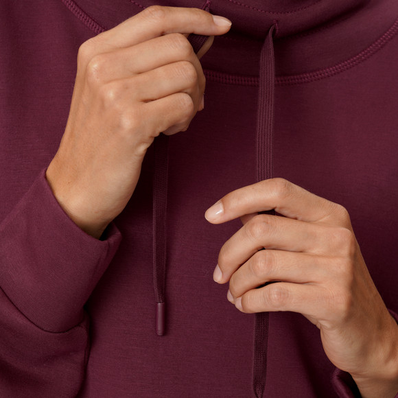 Damen Modal-Shirt mit Stehkragen