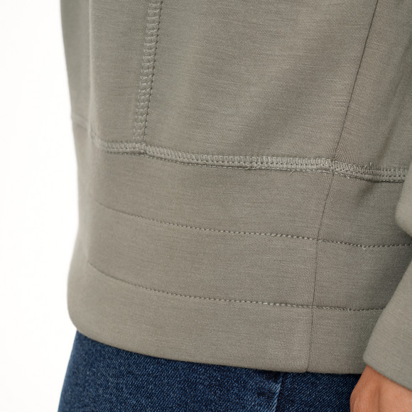 Damen Modal-Shirt mit Stehkragen