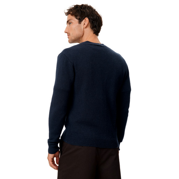 Herren Woll-Strickjacke mit Kaschmir