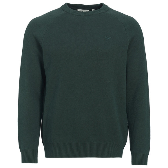 Herren Strickpullover mit kleiner Stickerei