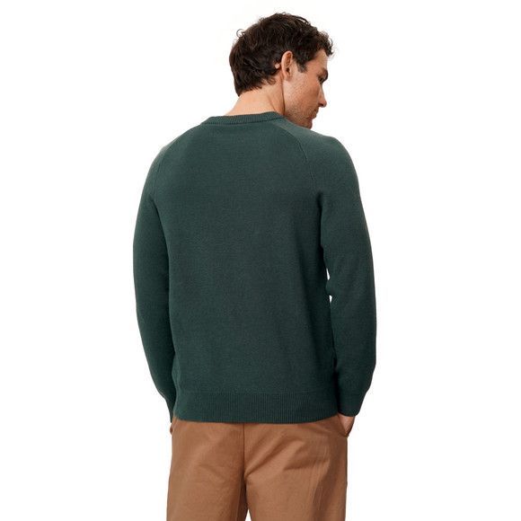 Herren Strickpullover mit kleiner Stickerei
