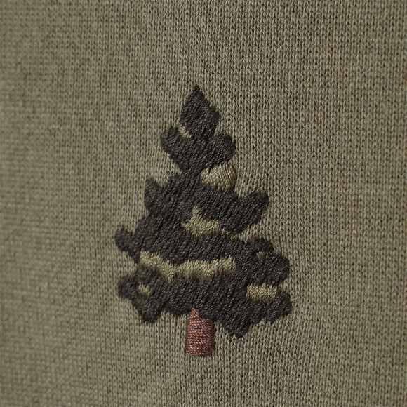 Jungen Polo-Sweatshirt mit kleiner Stickerei