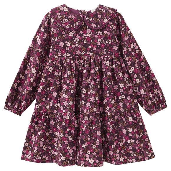 Mädchen Kleid im Millefleur-Look