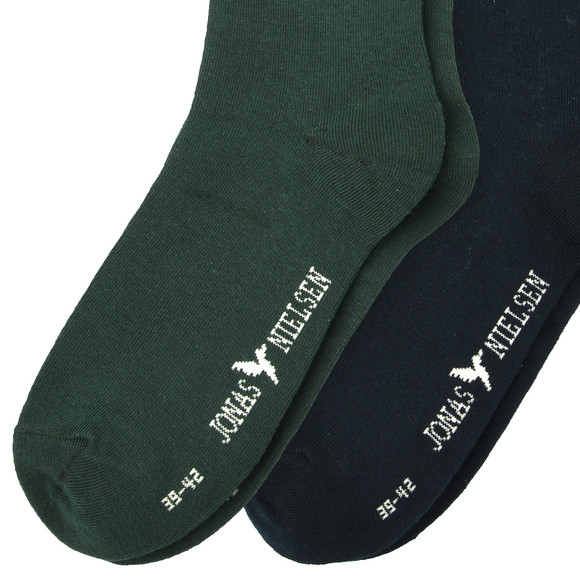 2 Paar Herren Socken mit Stickerei