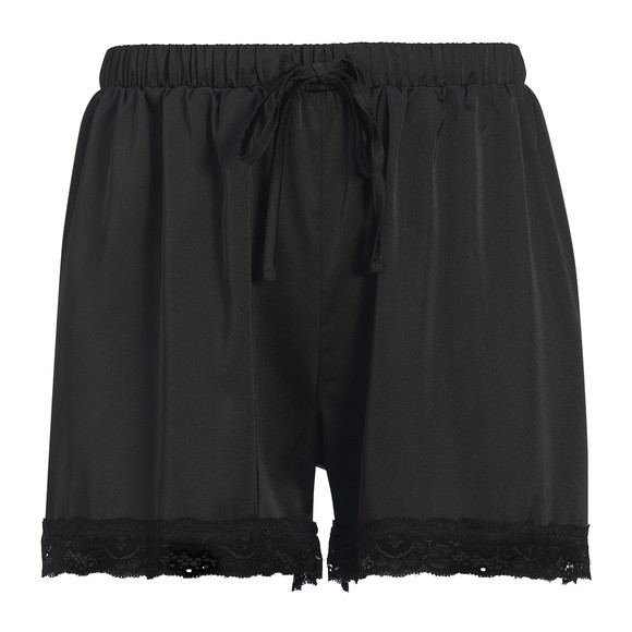 Damen Schlafshorts in Satin-Optik