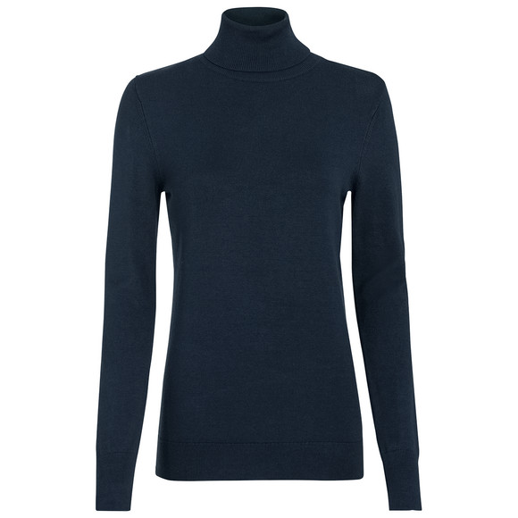 Damen Rollkragenpullover aus Feinstrick