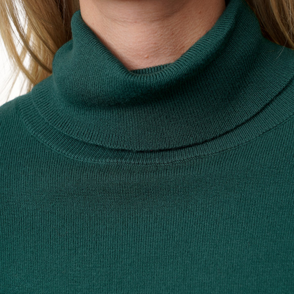 Damen Rollkragenpullover aus Feinstrick