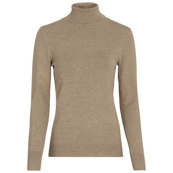 Damen Rollkragenpullover aus Feinstrick