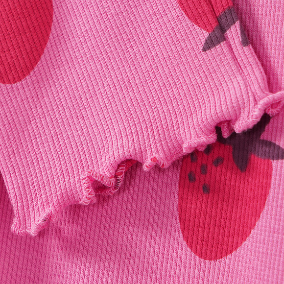 Mädchen Leggings mit Rippstrukur