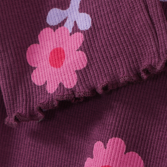 Mädchen Leggings mit Rippstrukur