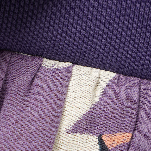 Meisjesjurk met aangezette rok