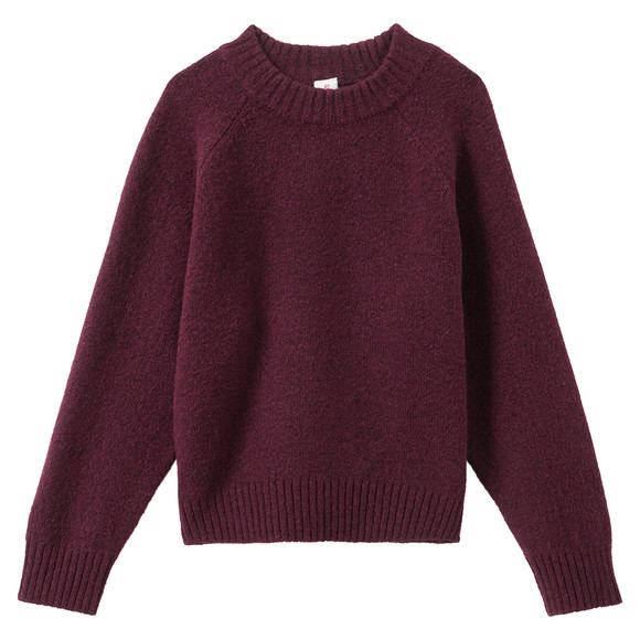 Mädchen Feinstrickpullover meliert