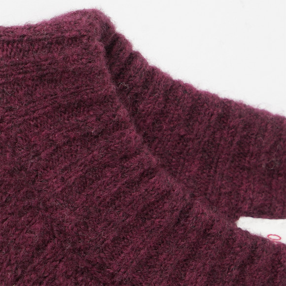 Mädchen Feinstrickpullover meliert
