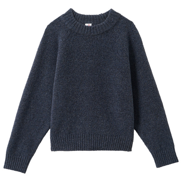 Mädchen Feinstrickpullover meliert