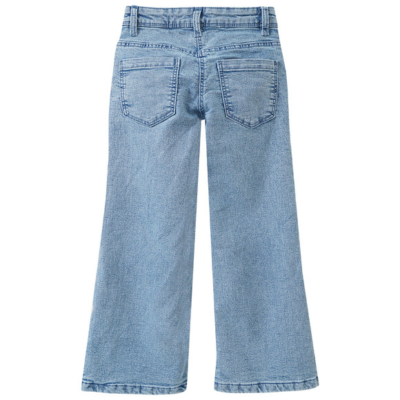 Mädchen Thermo-Jeans im Wide-Leg-Fit