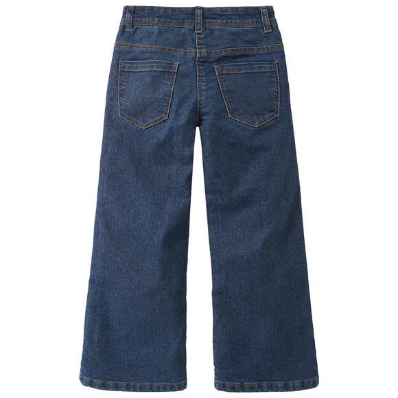 Mädchen Thermo-Jeans im Wide-Leg-Fit