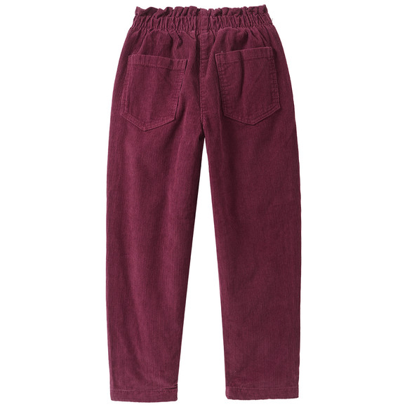 Mädchen Thermo-Cordhose unifarben