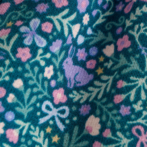 Mädchen Thermo-Leggings mit Allover-Print