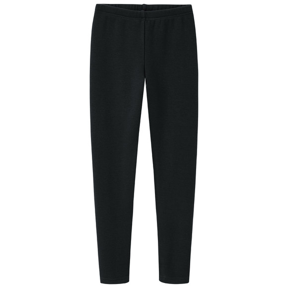 Mädchen Thermo-Leggings unifarben