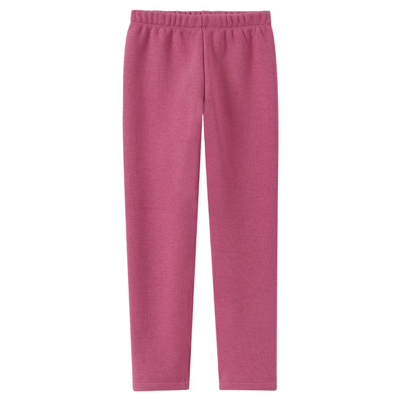 Effen thermische leggings voor meisjes
