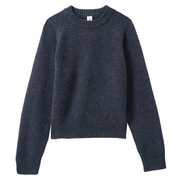 Mädchen Feinstrickpullover meliert