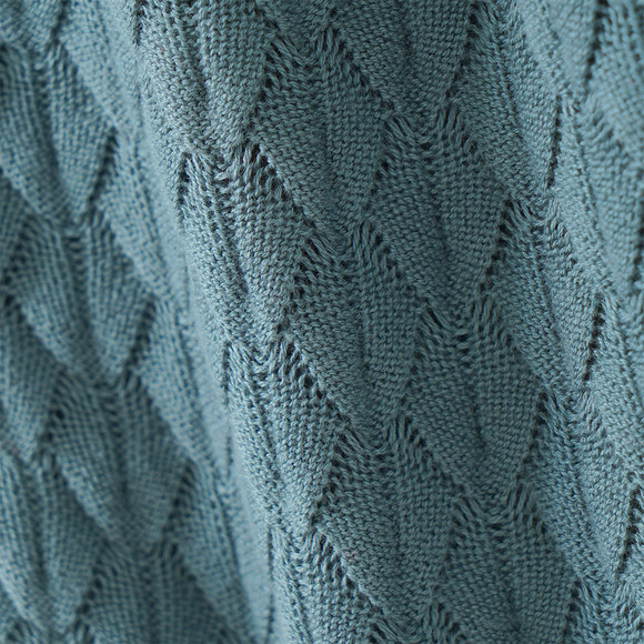 Mädchen Strickjacke mit Wabenstruktur
